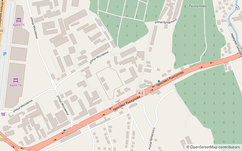 almaty management university almaty location map