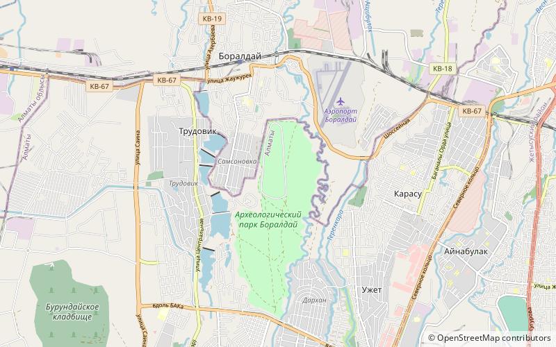 Boralday location map