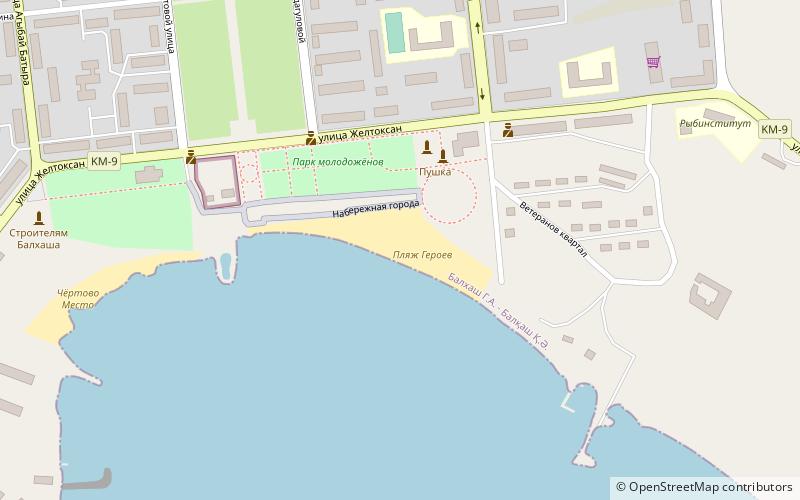 plaza miejska balchasz location map