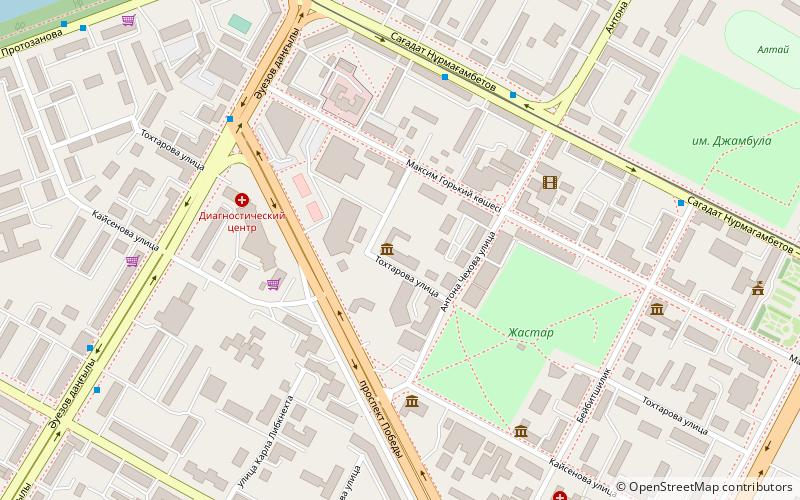 muzej iskusstv ust kamenogorsk location map