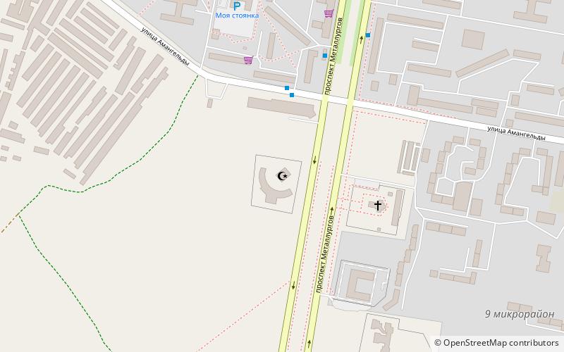 meczet temyrtau location map