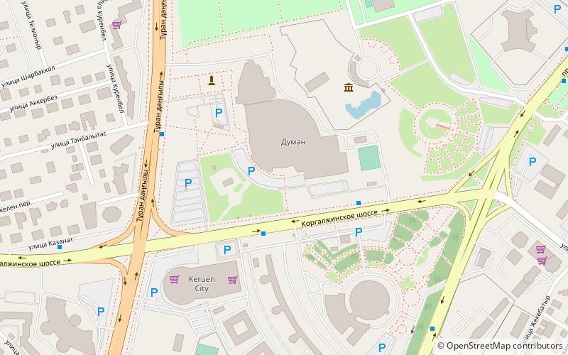 Duman location map