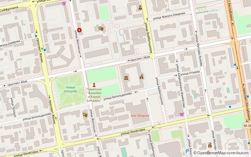 muzej pervogo prezidenta rk n a nazarbaeva astana location map