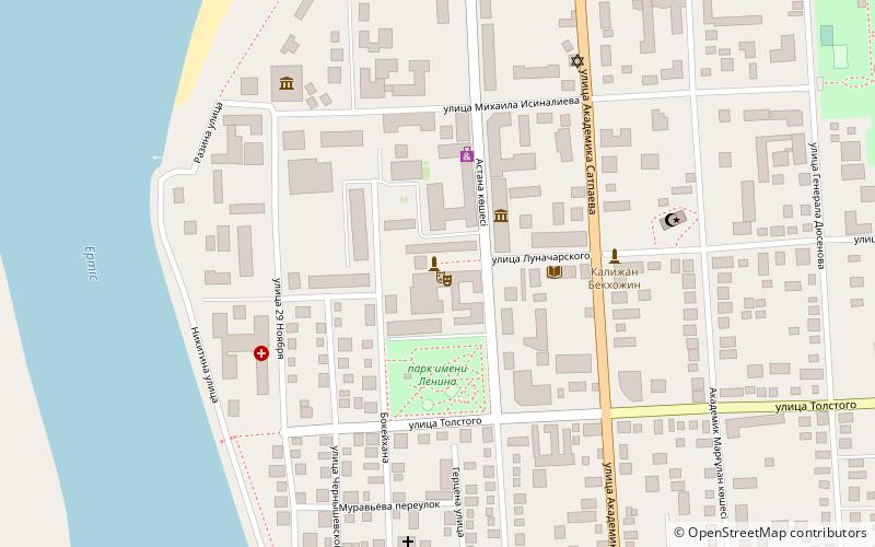 Teatr dramy imeni Cehova location map