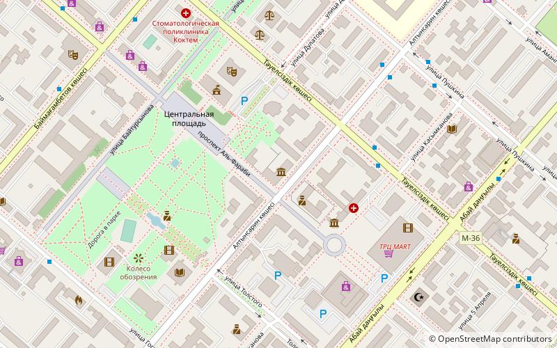 kostanajskij oblastnoj istoriko kraevedceskij muzej kustanaj location map