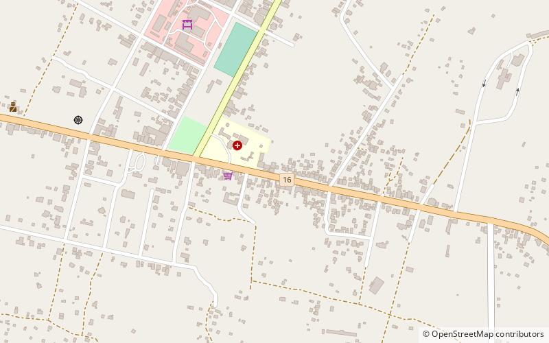 Paksong location map
