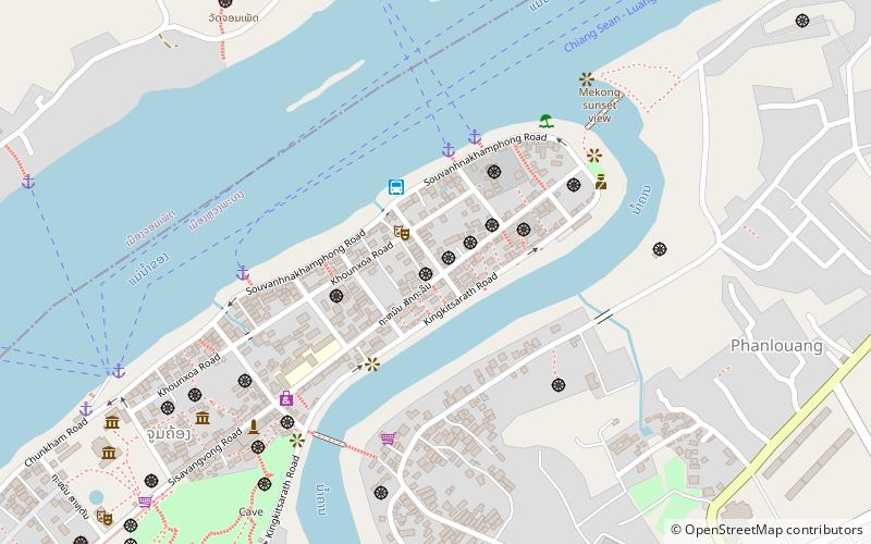 Wat Sen location map