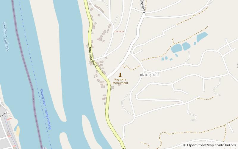 Kaysone Monument location map