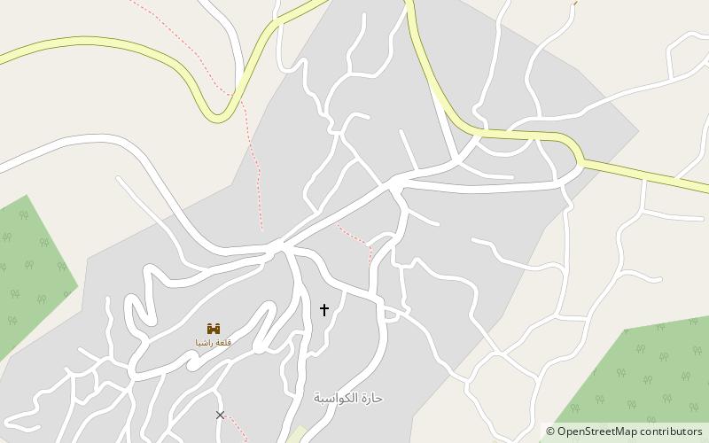 Raszajja location map