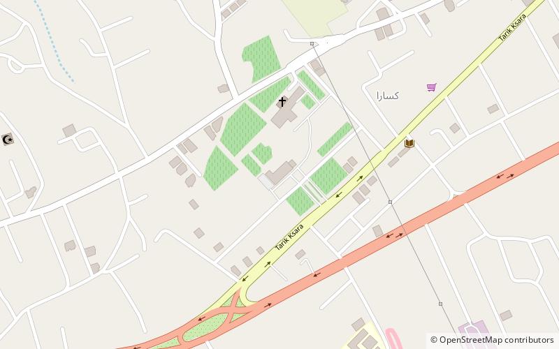 Château Ksara location map
