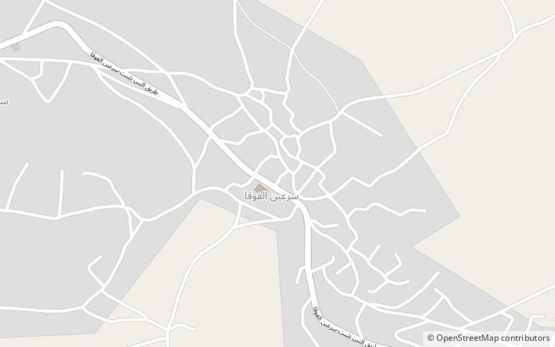 saraain el faouqa location map