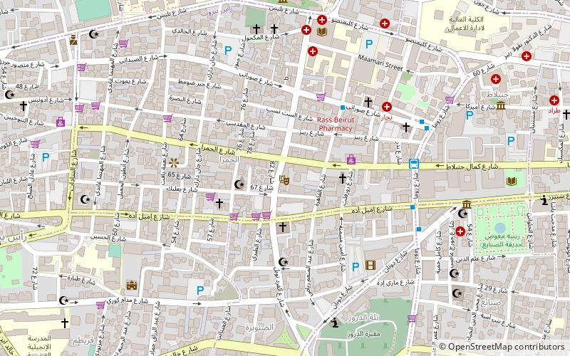 teatro piccadilly beirut location map