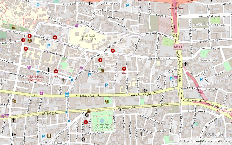 Dar El-Nimer for Arts & Culture location map