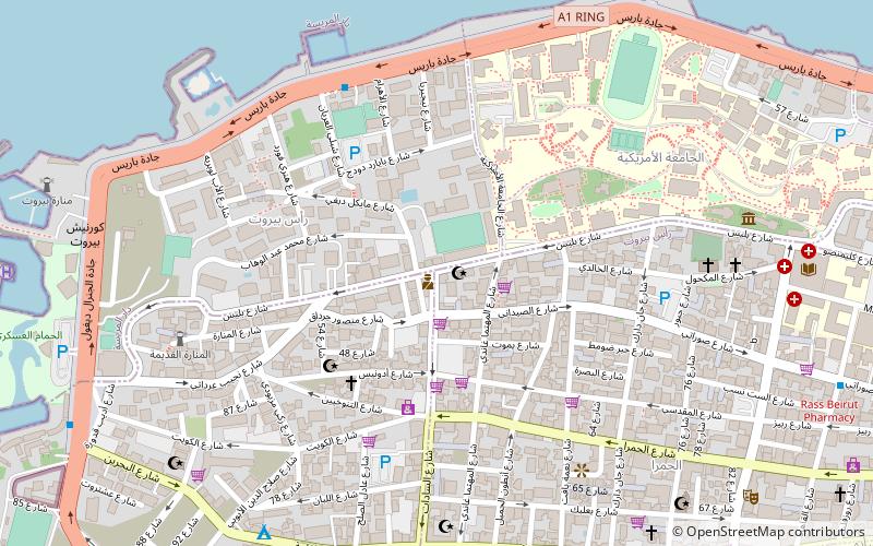 Bliss Street location map