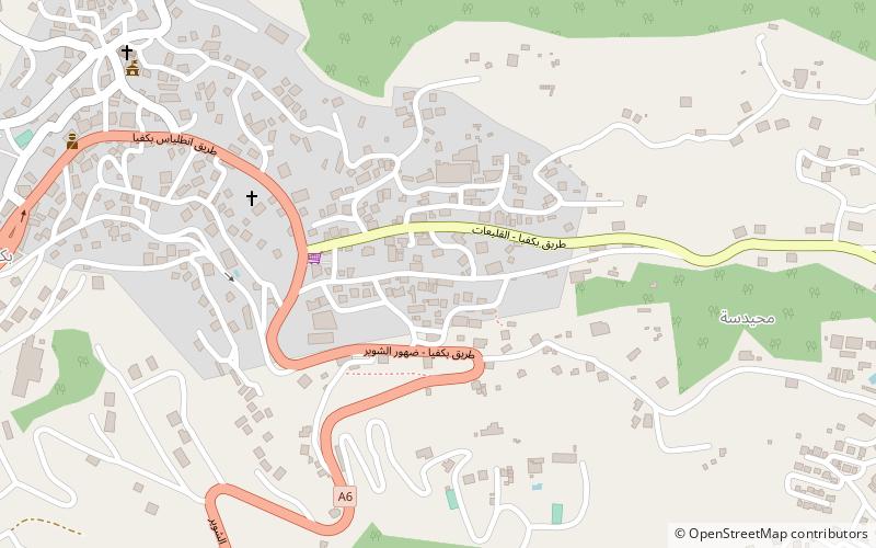mhaydseh beirut location map