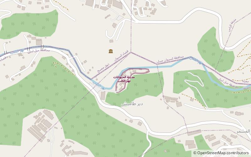 animal city nahr el kalb dzunija location map