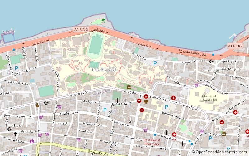 Hamra location map
