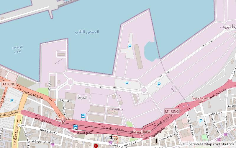 rmeil bejrut location map