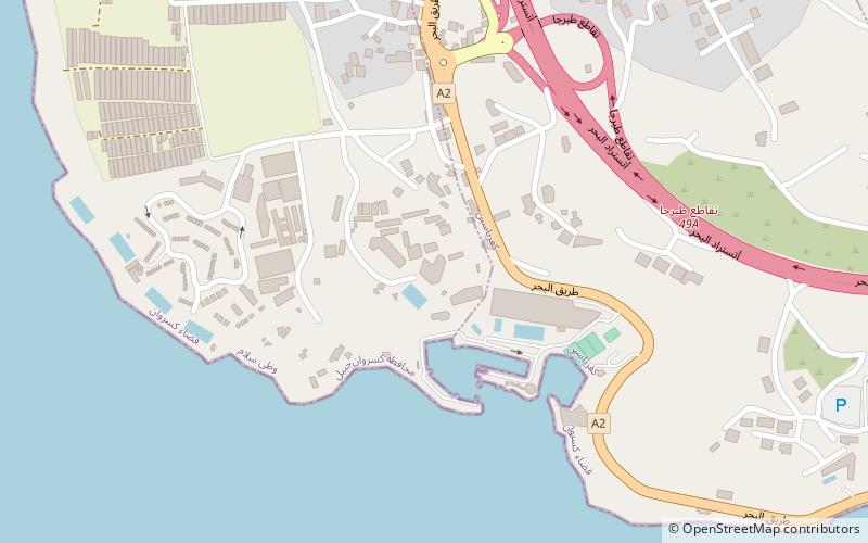 Aquamarina 2 Complex location map