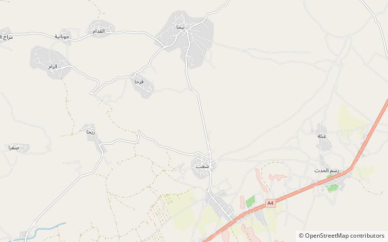 Jabal es Saaïdé location map