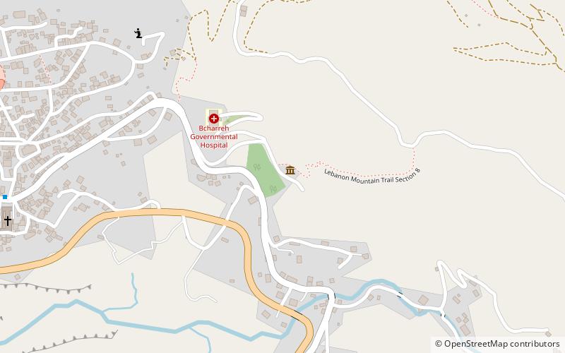 Gibran Museum location map