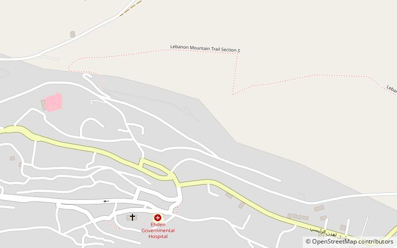 Ehden location map