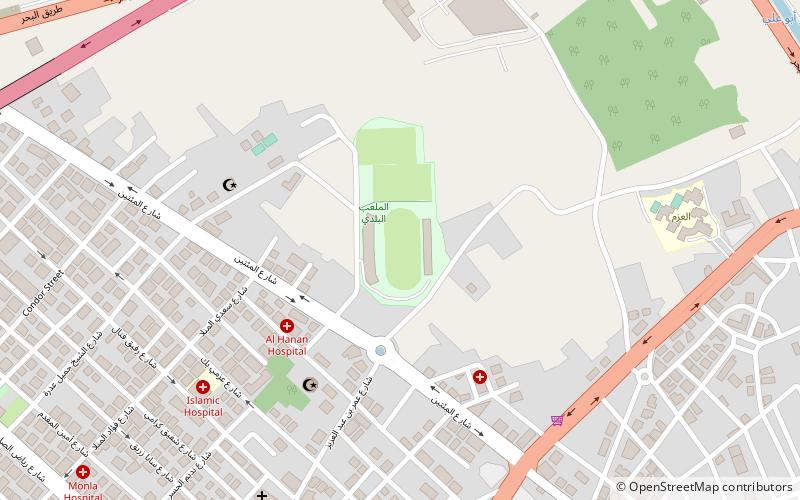 Tripoli Municipal Stadium location map