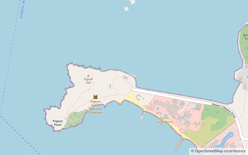 Isla Pigeon location map