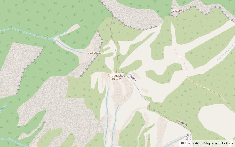 Mittagspitz location map