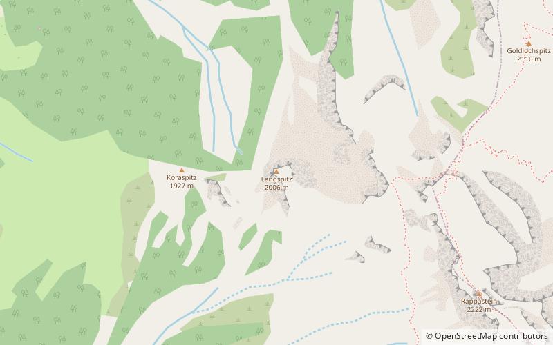 langspitz location map
