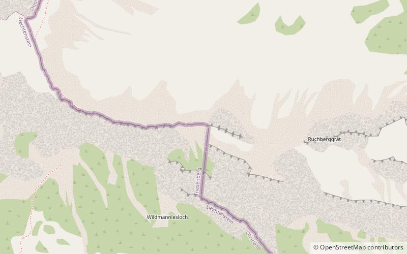 Rauher Berg location map