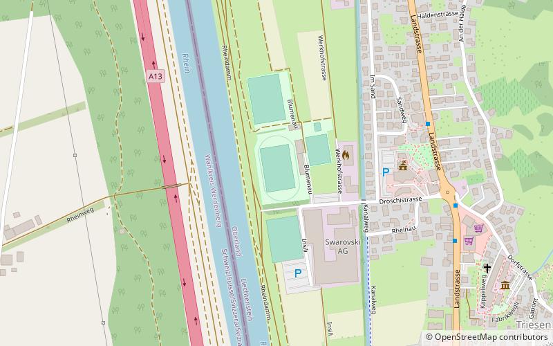 Sportplatz Blumenau location map