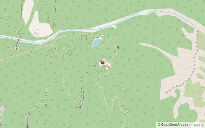 ruine schalun location map