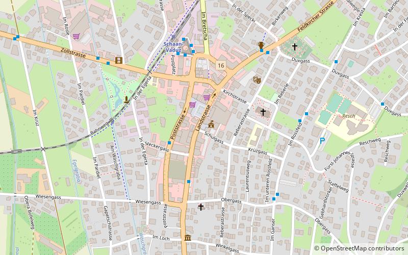 lindaplatz schaan location map