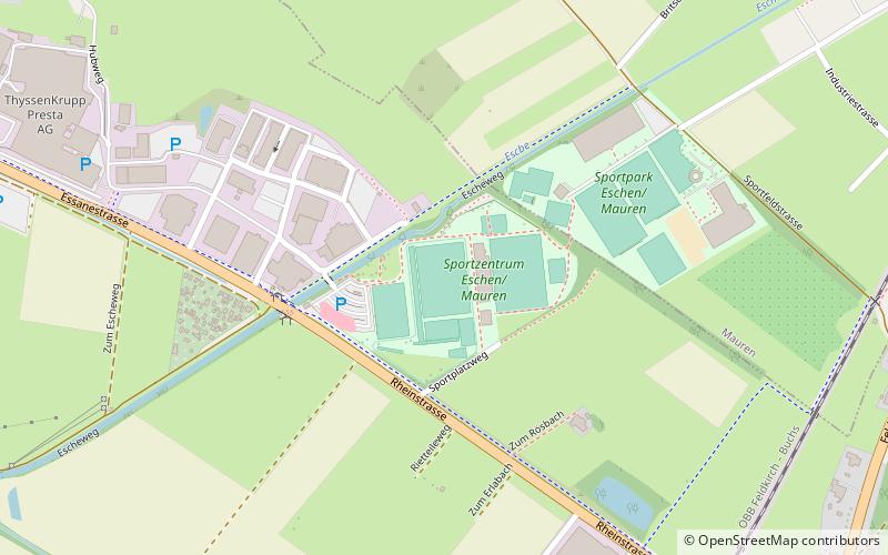 Sportpark Eschen-Mauren location map