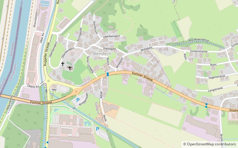 Liechtenstein-Institut location map