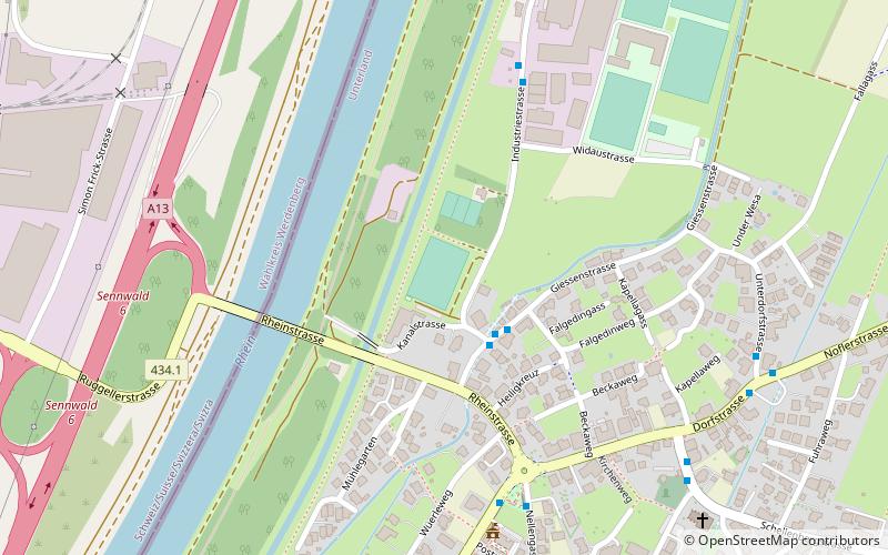 Estadio Freizeitpark Widau location map