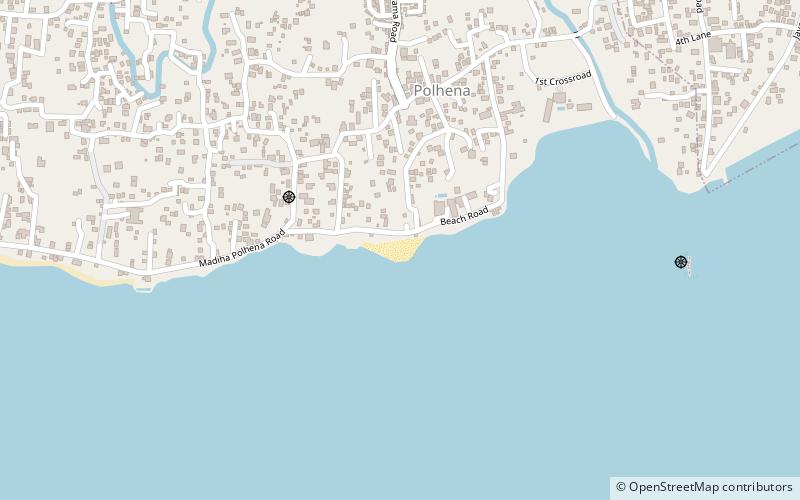 Polhena location map