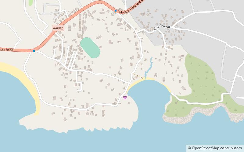 Dikwella location map