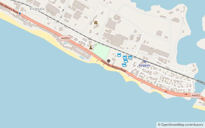 Koggala location map