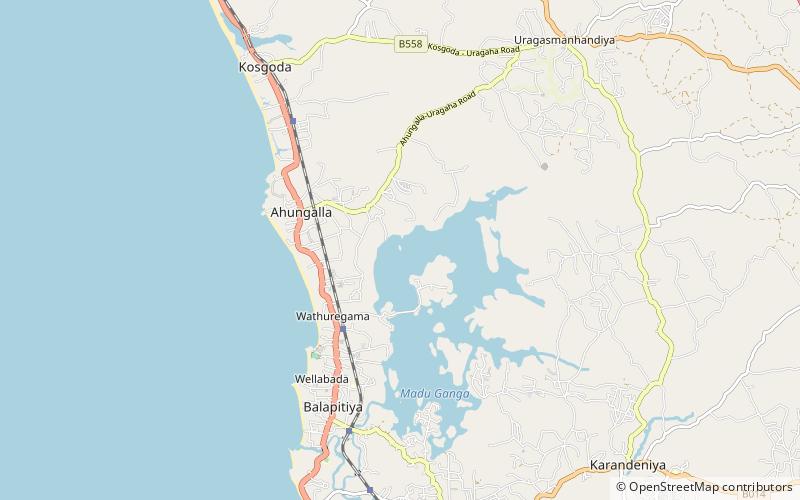 Kothduwa temple location map