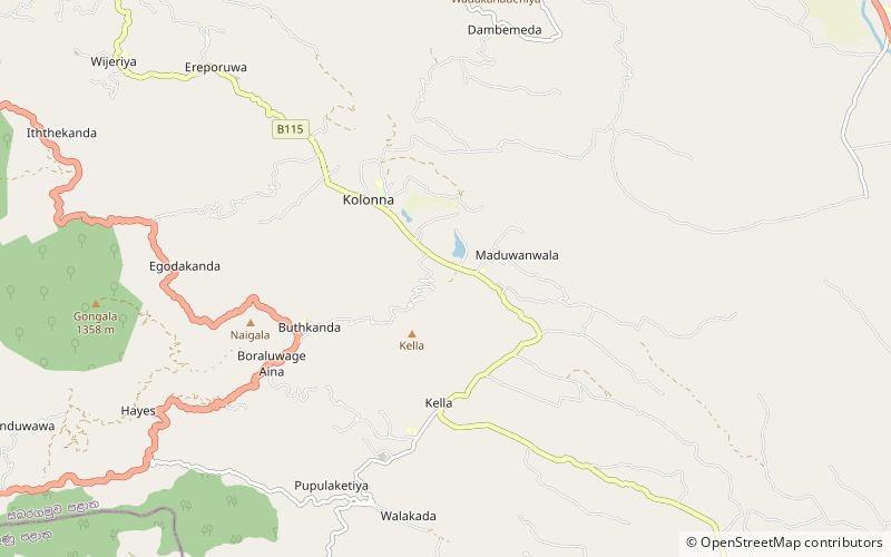 Maduwanwela Walawwa location map
