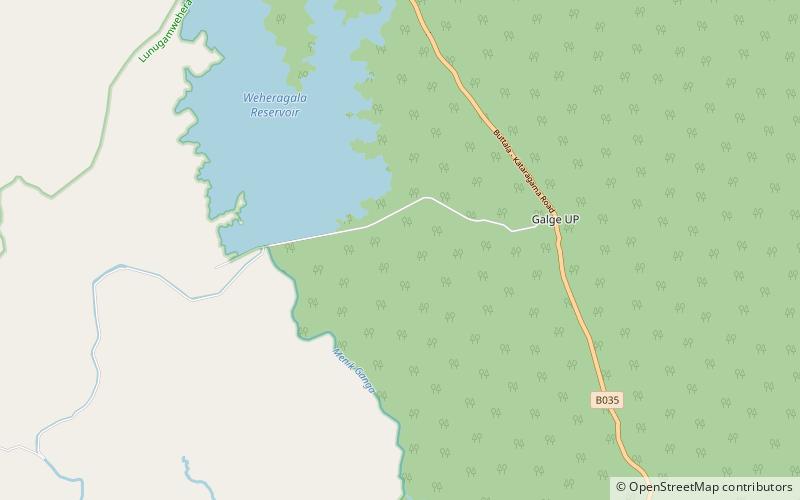 lulugamvehera national park yala national park location map