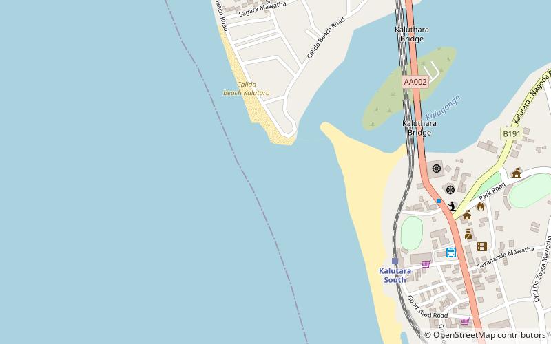 Calido Beach location map