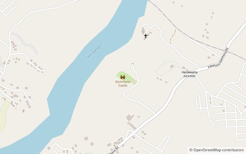 richmond castle kalutara location map