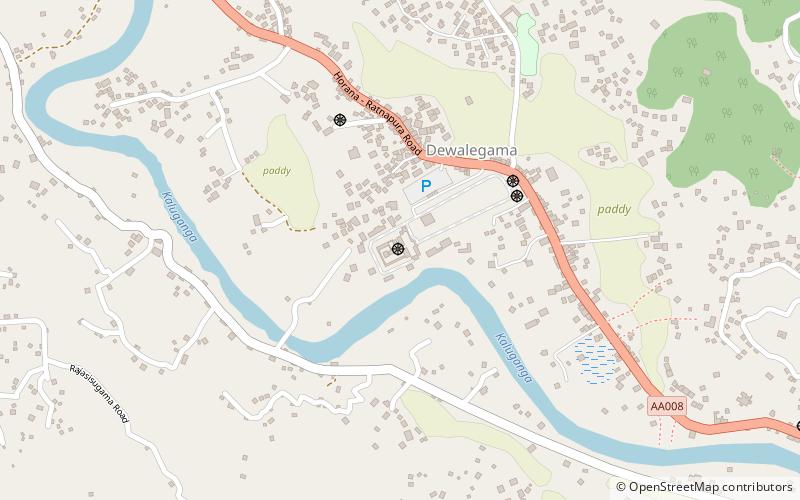 Maha Saman Devalaya location map