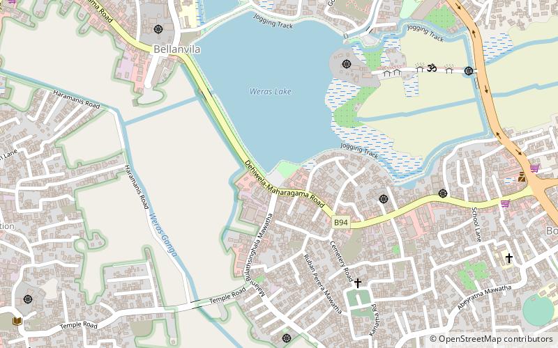 weras ganga park colombo location map