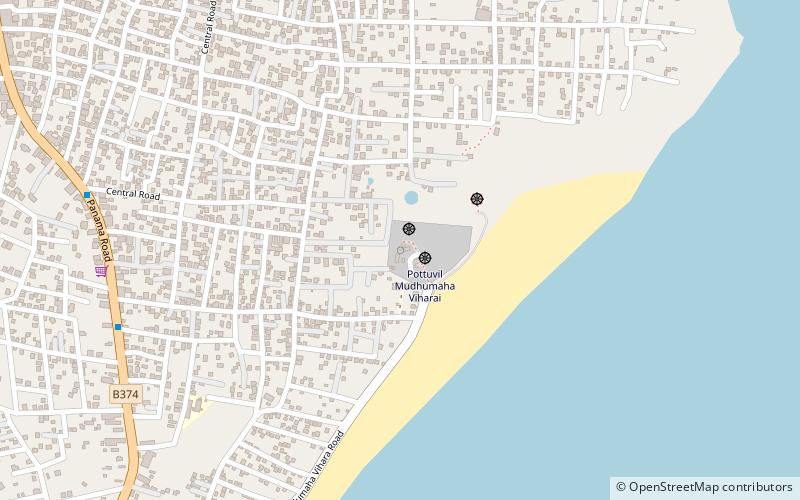 pottuvil location map
