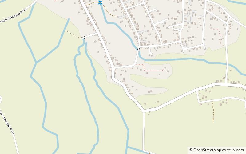 Lahugala Kiri Vehera location map