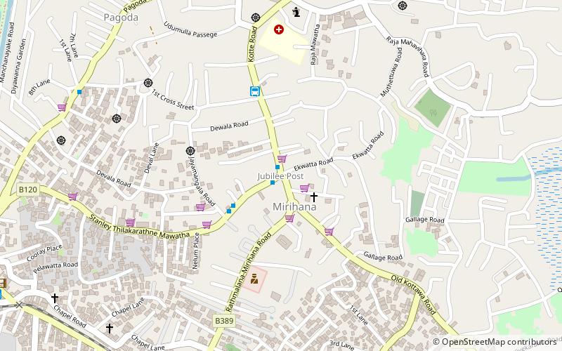 Jubilee Post location map